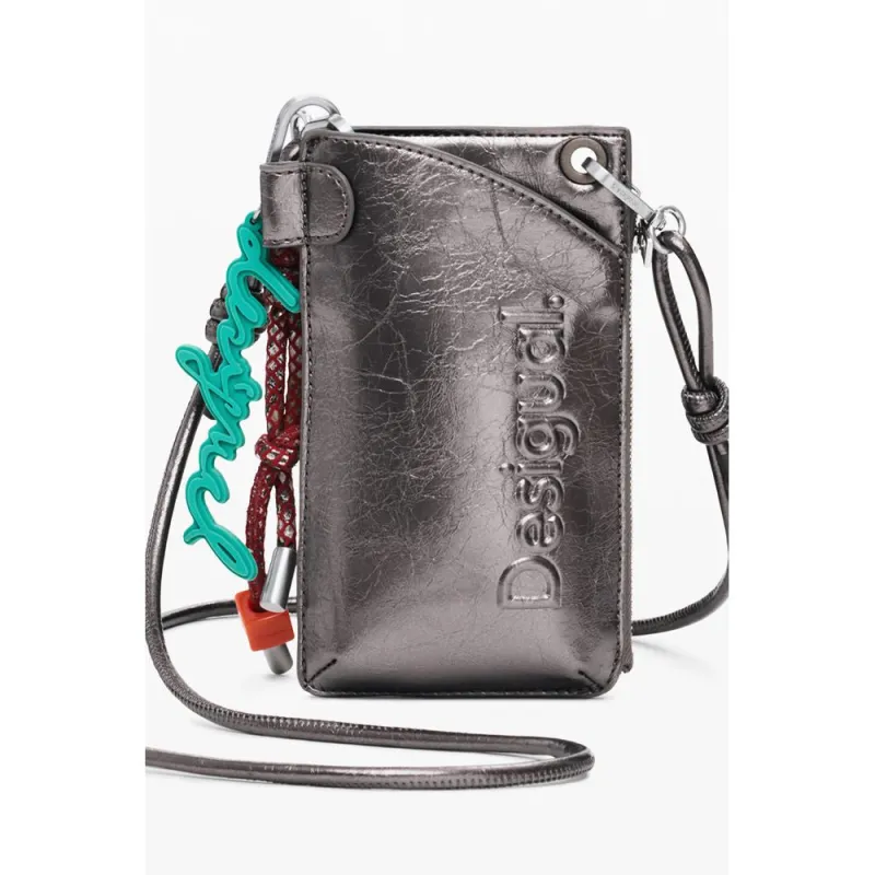 Desigual Bronze Polyethylene Women Wallet sold by Siebentaschen