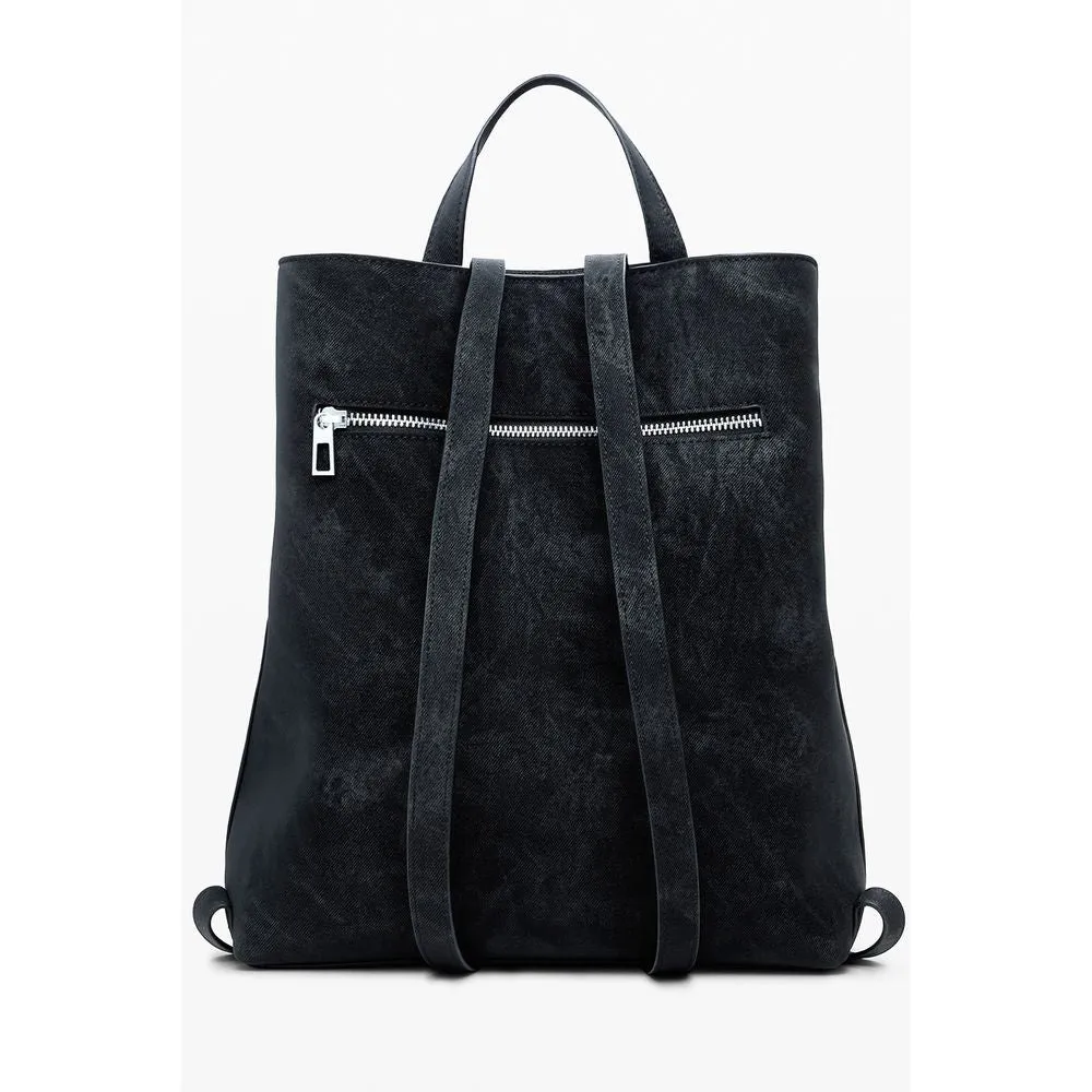 Desigual Black Polyethylene Women Backpack sold by Siebentaschen product image thumbnail 3