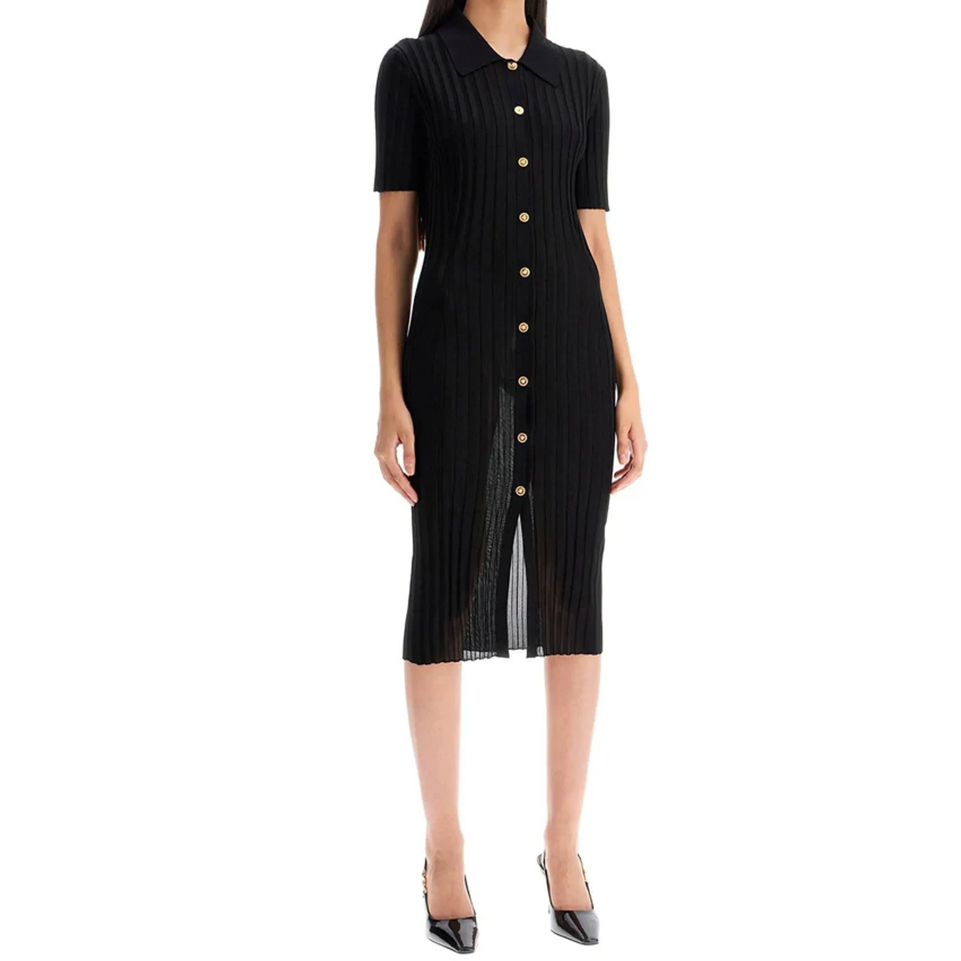 Versace Knitted Mini Dress sold by Siebentaschen product image thumbnail 2