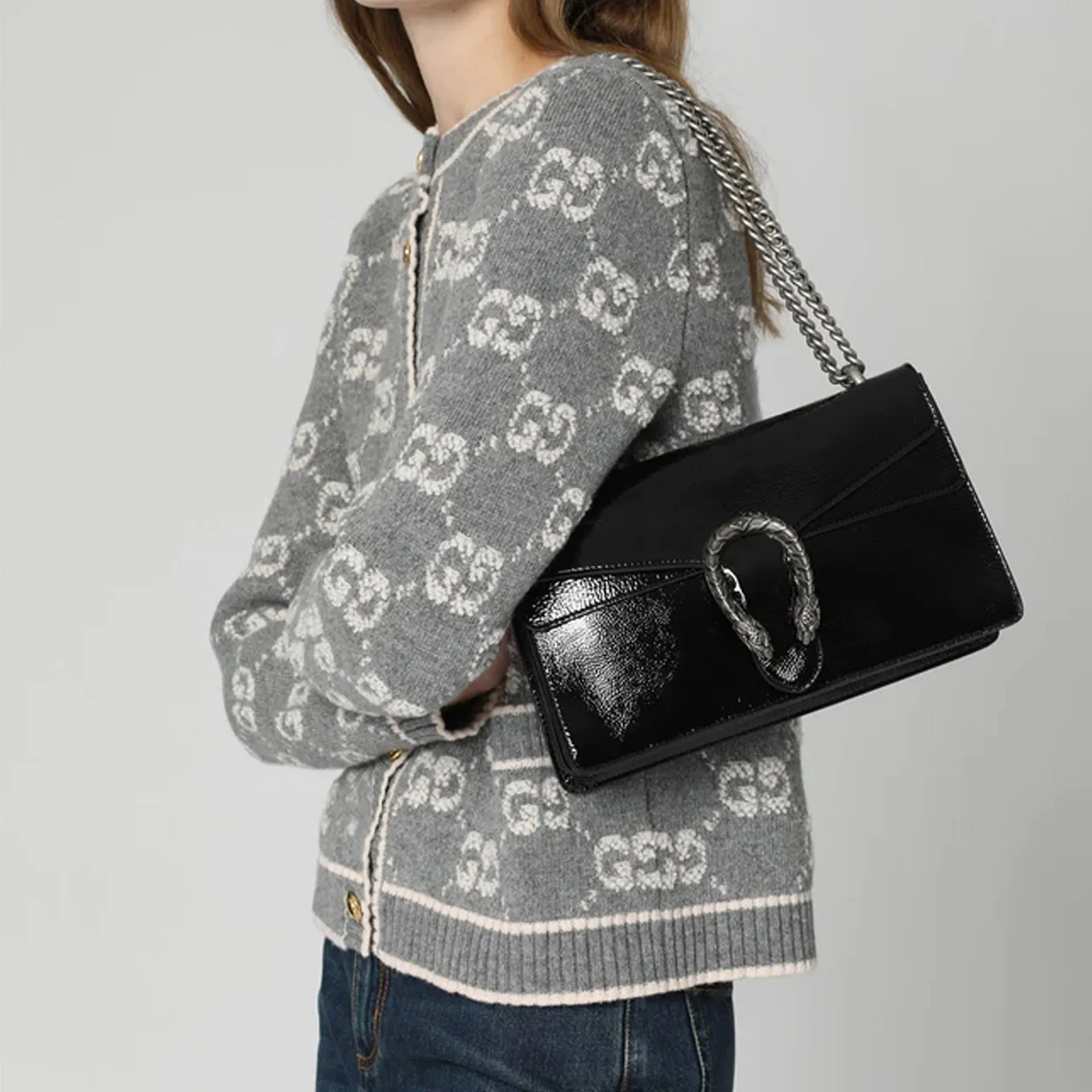 Gucci Dionysus Leather Crossbody Bag sold by Siebentaschen product image thumbnail 5