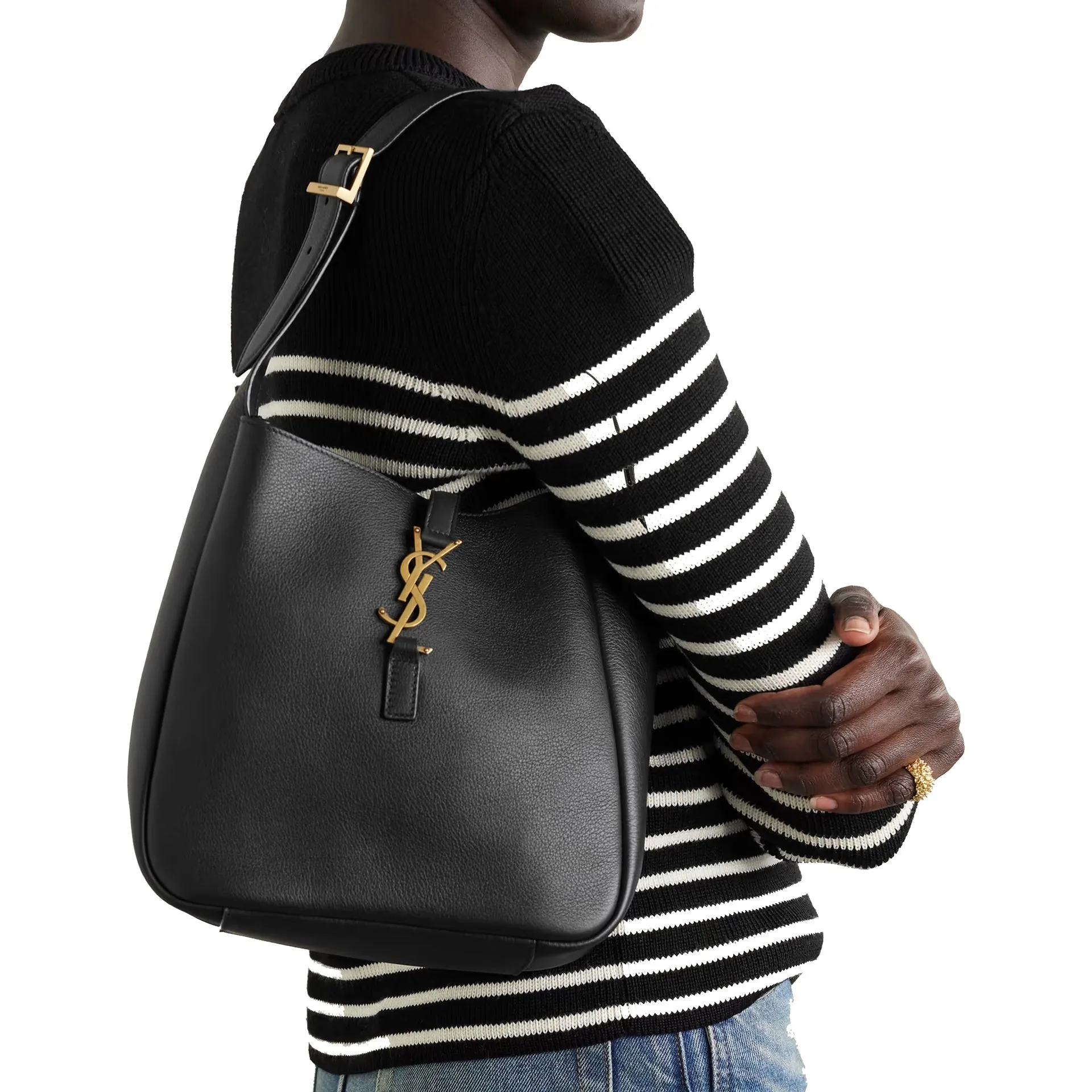 SAINT LAURENT LE 5 À 7 SMALL SOFT LEATHER Bag sold by Siebentaschen product image thumbnail 5