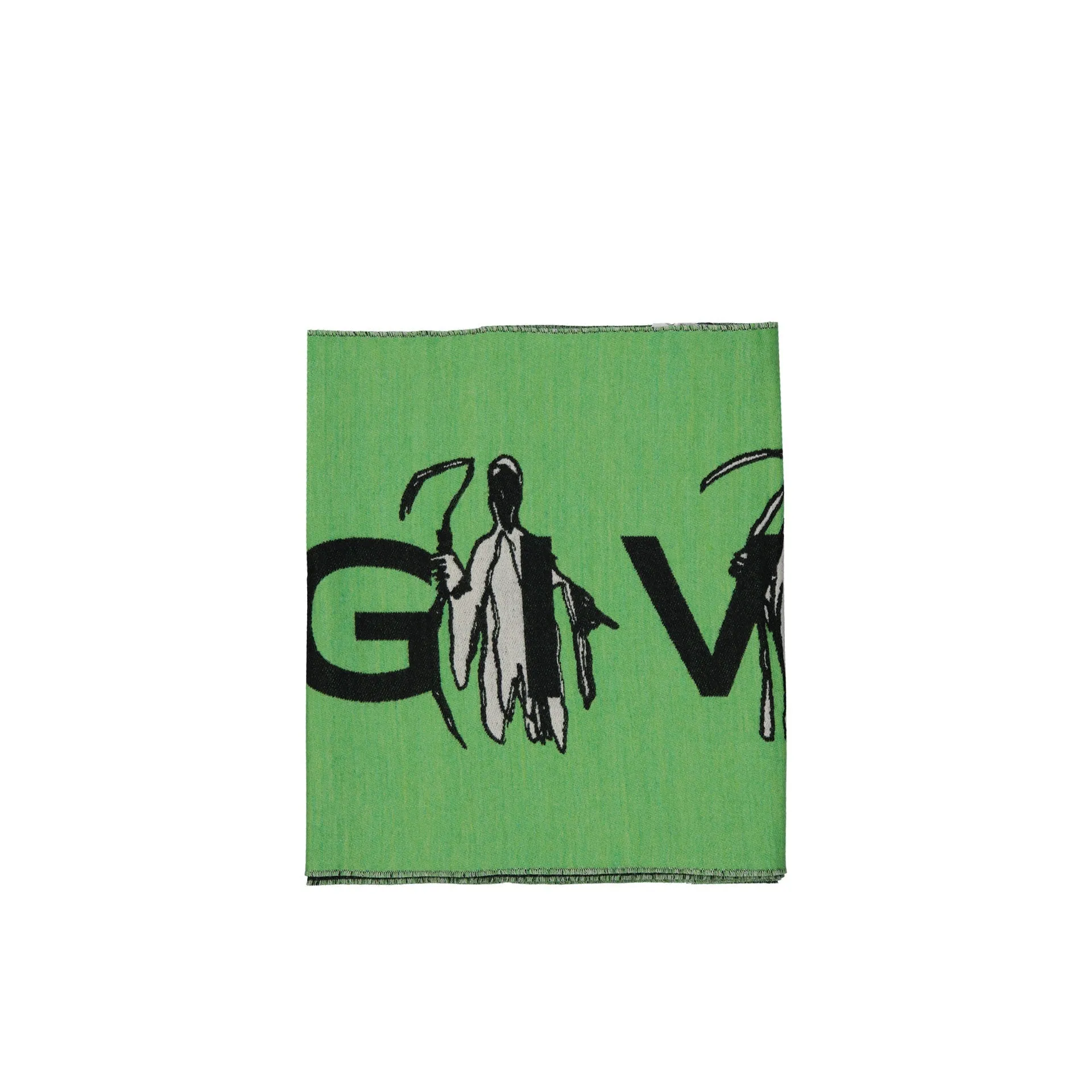 Givenchy Logo Wool Scarf sold by Siebentaschen