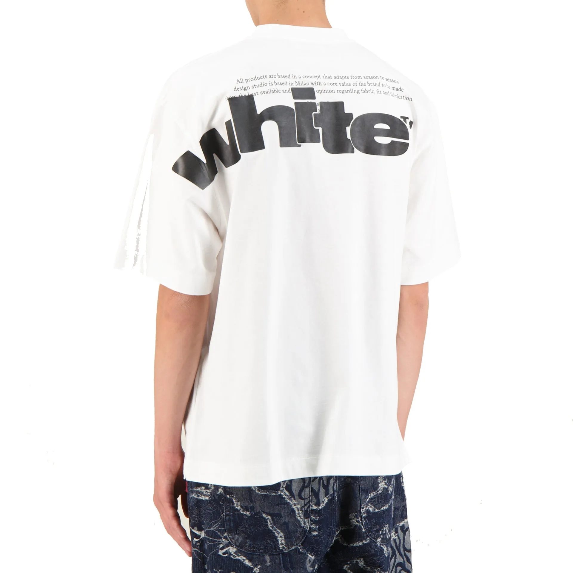 Off-White Shared logo skate T-shirt sold by Siebentaschen product image thumbnail 3