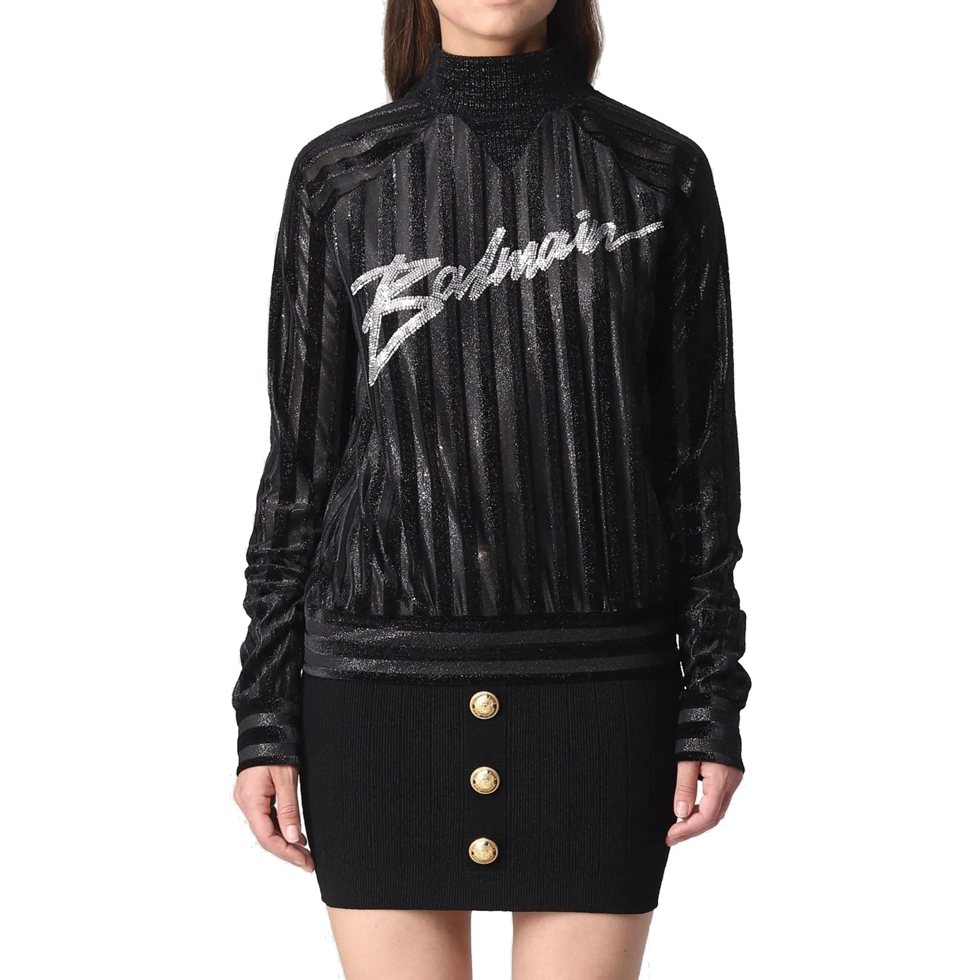 Balmain High-Neck Logo Sweater sold by Siebentaschen product image thumbnail 2