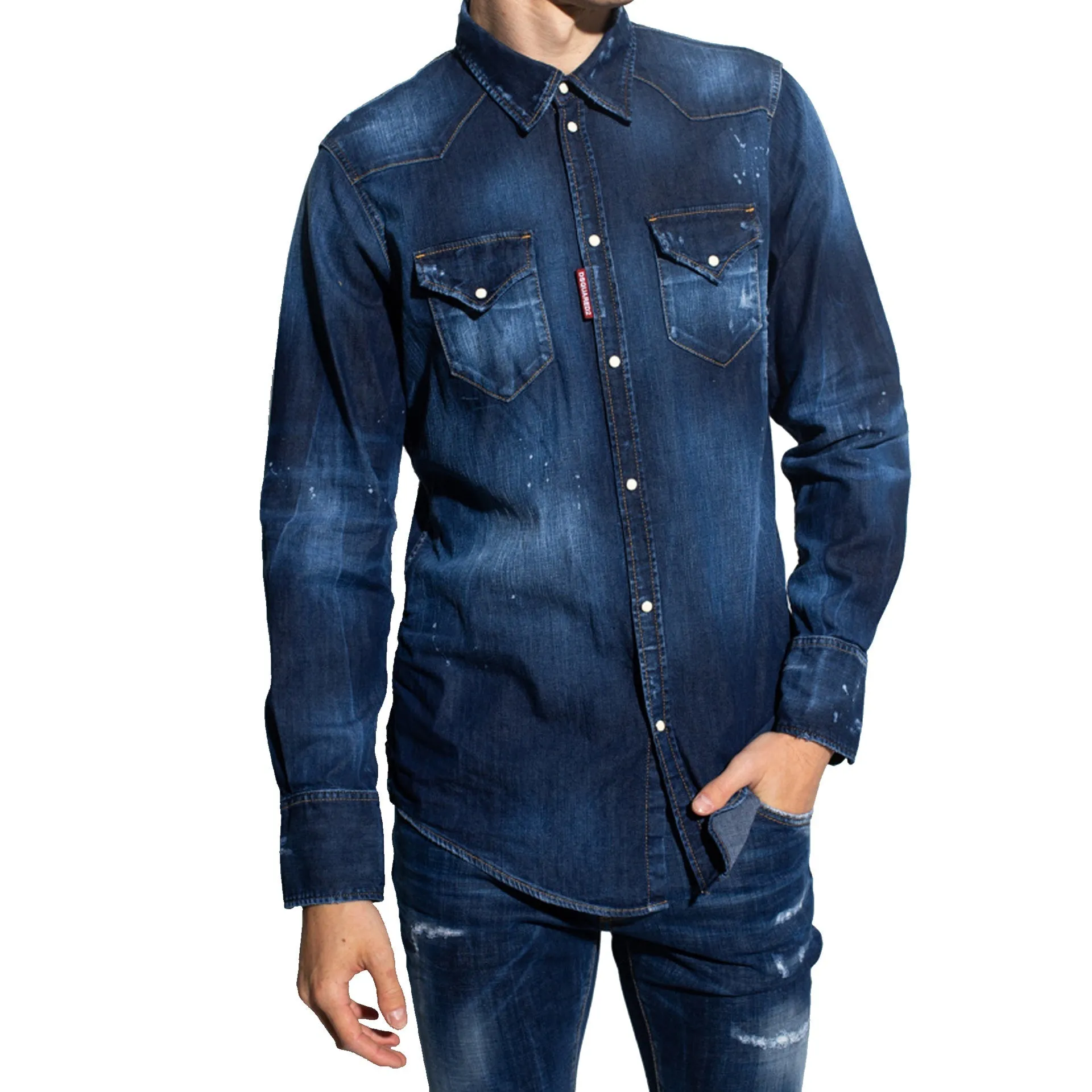 Dsquared2 Denim Shirt sold by Siebentaschen product image thumbnail 2