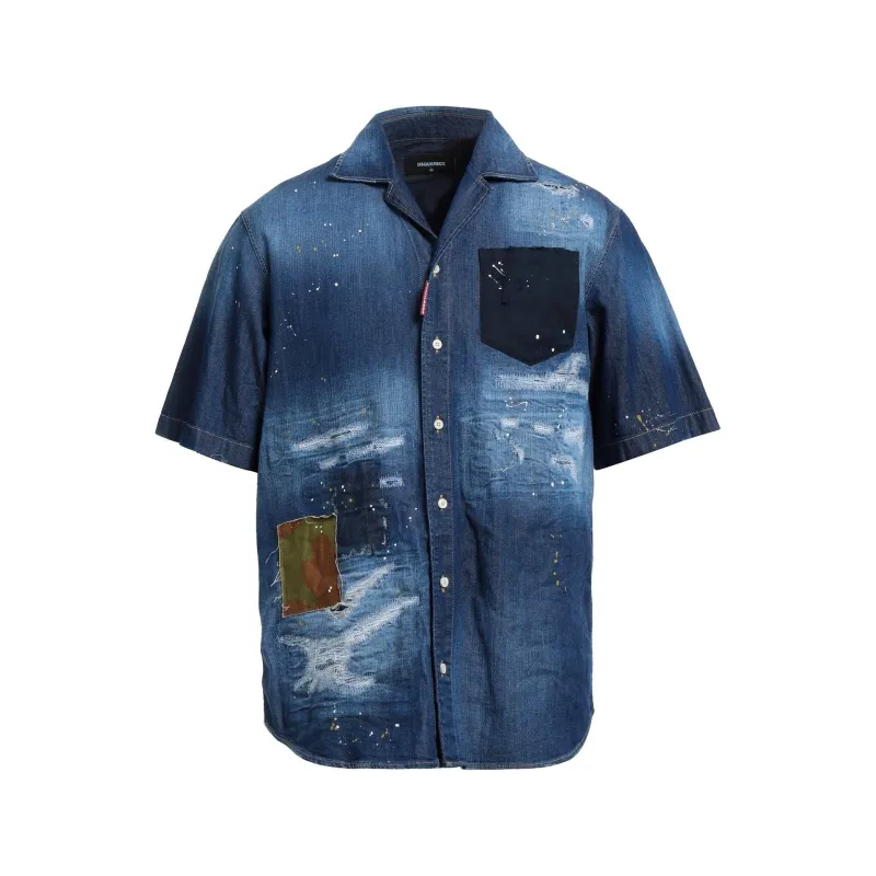 Dsquared2 Denim Shirt sold by Siebentaschen