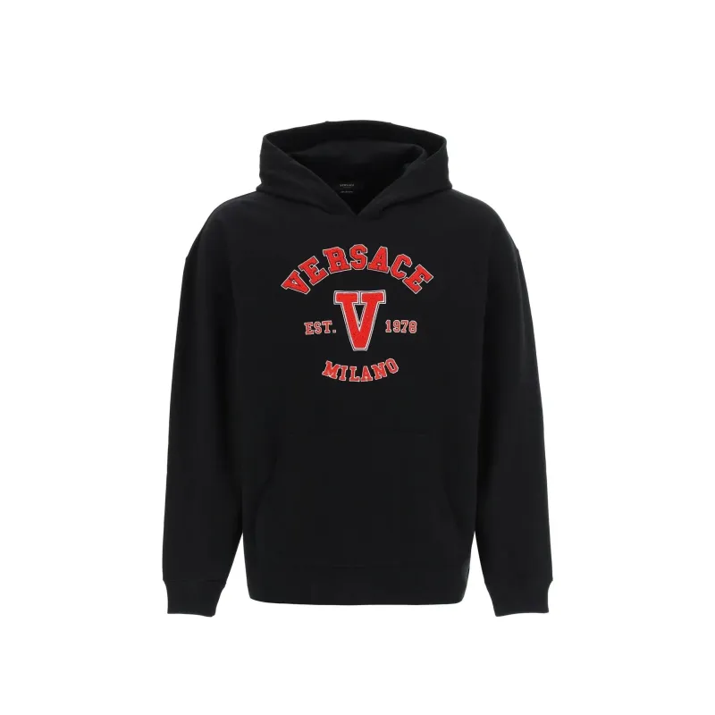 Versace Varsity Hooded Sweatshirt sold by Siebentaschen