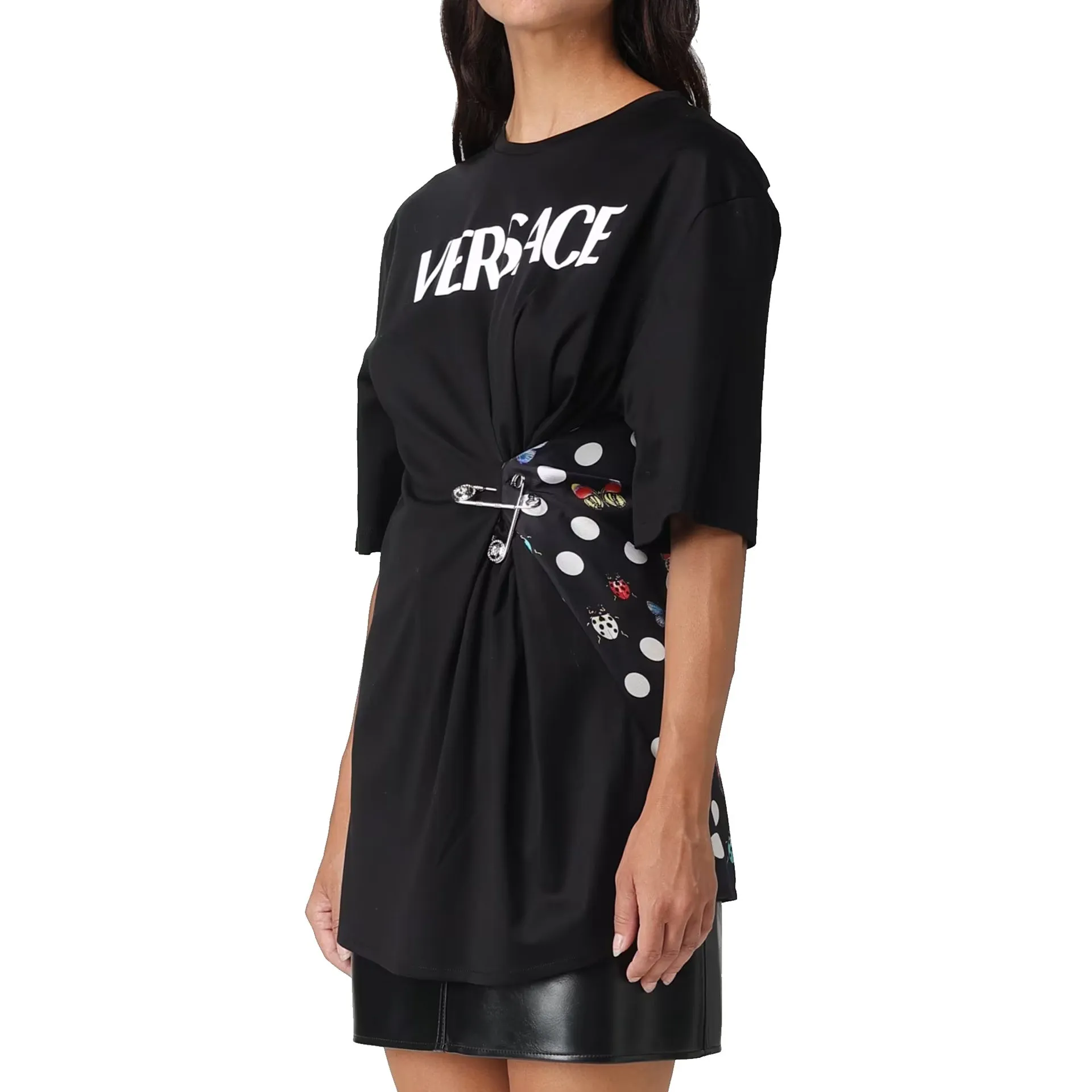 Versace x Dua Lipa Butterfly Print T-shirt sold by Siebentaschen product image thumbnail 2