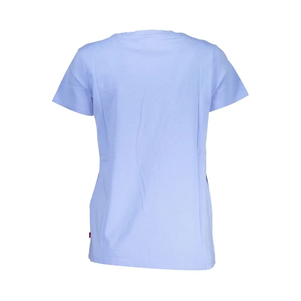 Levi's Blue Cotton T-Shirt sold by Siebentaschen product image thumbnail 2