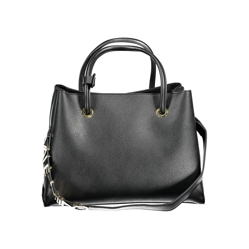 Mario Valentino Black Polyethylene Handbag sold by Siebentaschen product image thumbnail 2