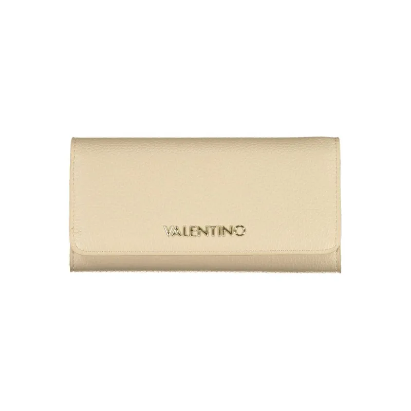 Mario Valentino Beige Polyethylene Wallet sold by Siebentaschen