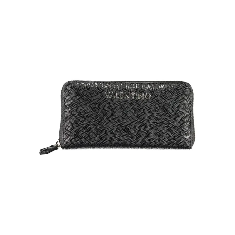 Mario Valentino Black Polyethylene Wallet sold by Siebentaschen