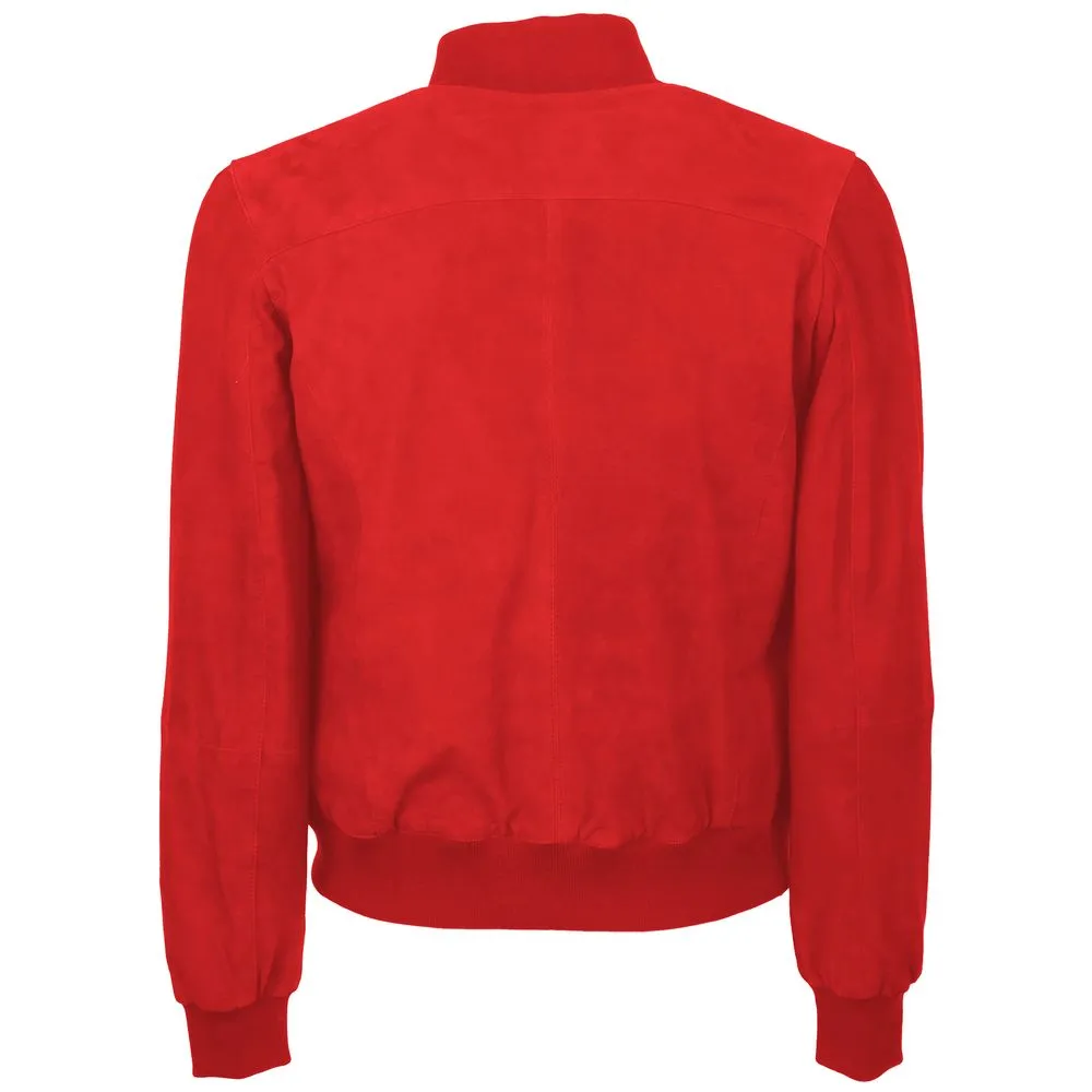 Emilio Romanelli Red Calfskin Jackets & Coat sold by Siebentaschen product image thumbnail 2