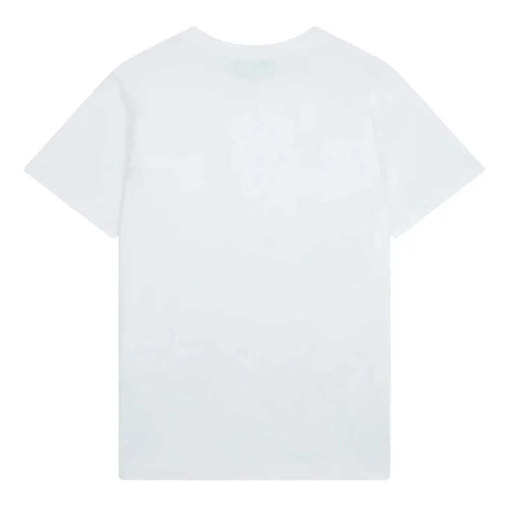 Casablanca White Cotton T-Shirt sold by Siebentaschen product image thumbnail 2