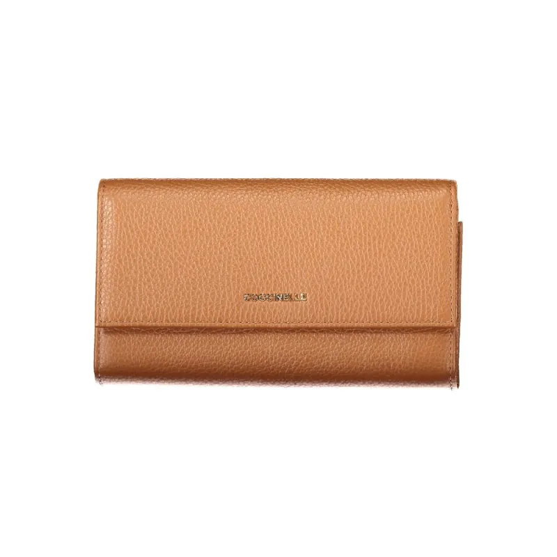 Coccinelle Brown Leather Women Wallet sold by Siebentaschen