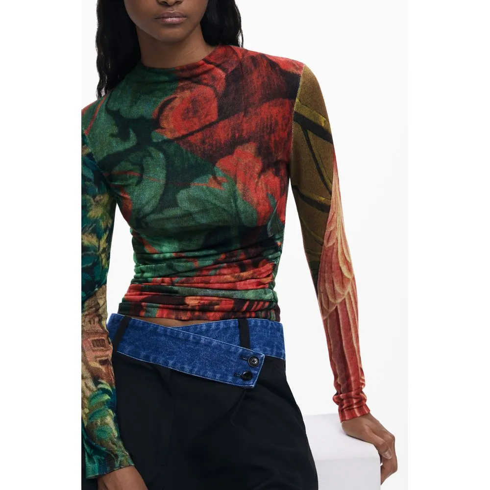 Desigual Green Viscose Women Sweater sold by Siebentaschen product image thumbnail 3