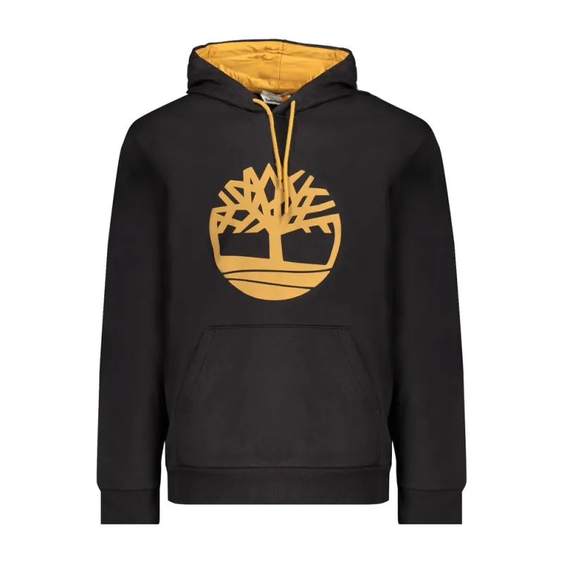 Timberland "Black Cotton Men's Hooded Sweater" sold by Siebentaschen