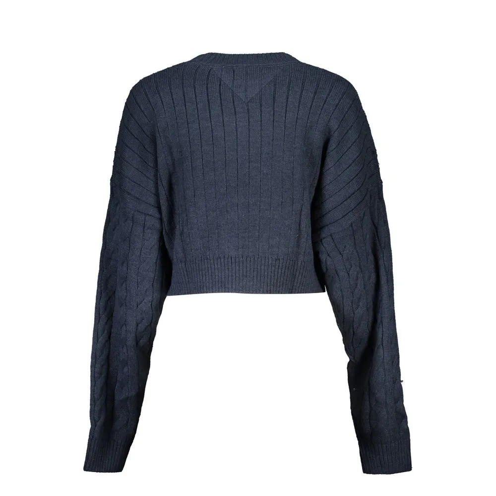 Tommy Hilfiger Blue Polyester Sweater sold by Siebentaschen product image thumbnail 2