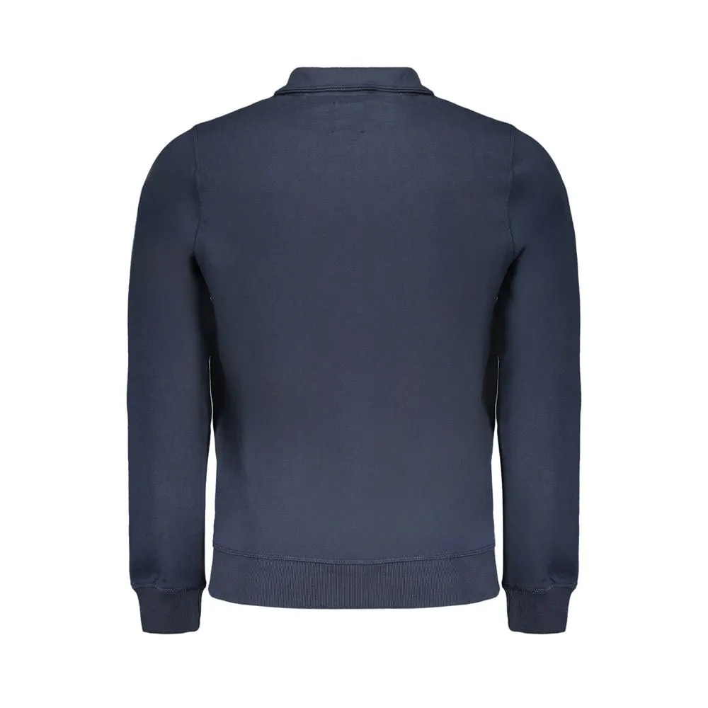 Gianmarco Venturi Blue Cotton Sweatshirt sold by Siebentaschen product image thumbnail 2