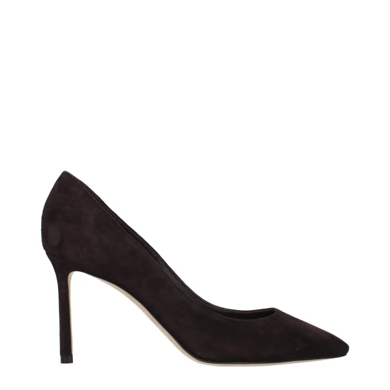 Jimmy Choo Brown Leather High Heel Pumps sold by Siebentaschen