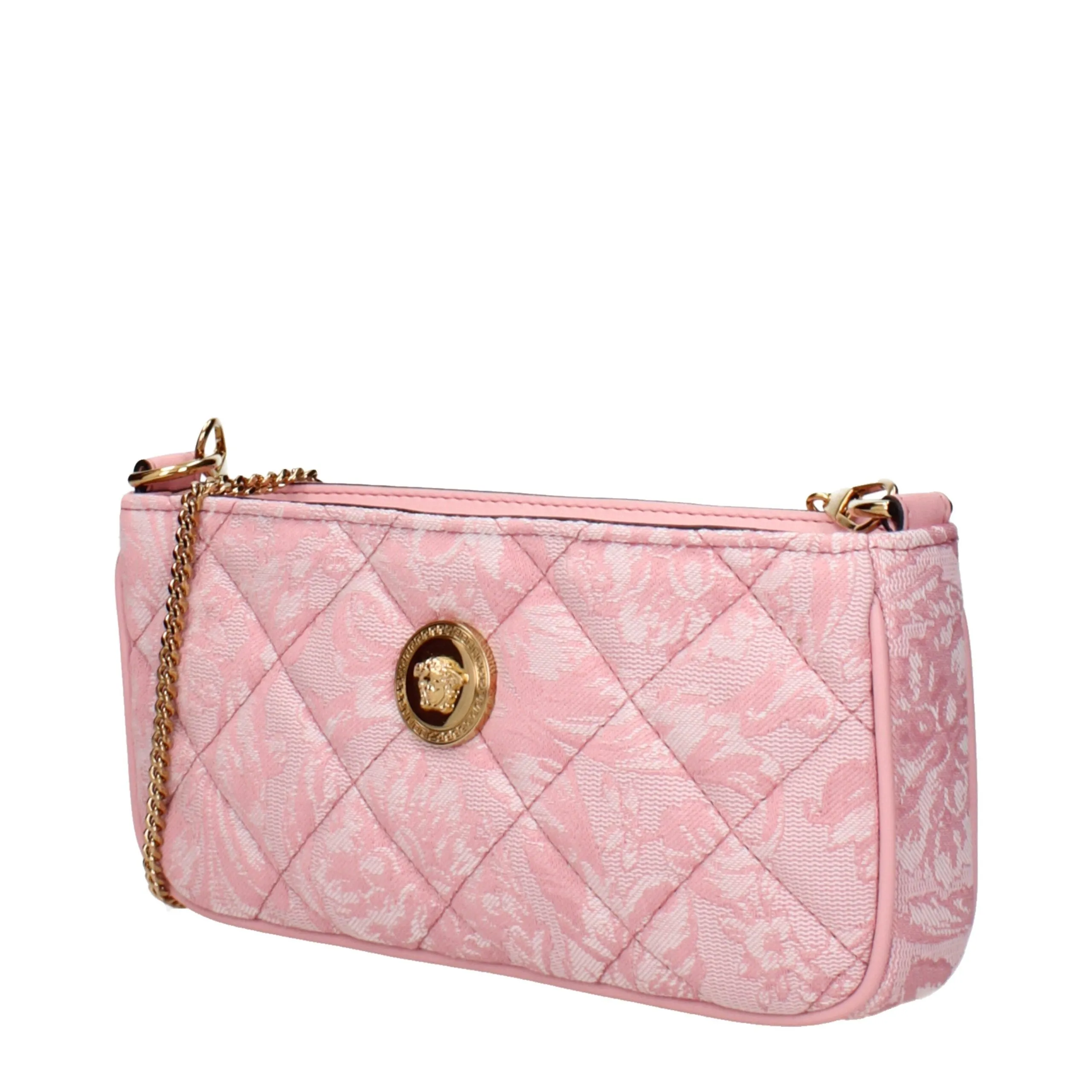 Versace Pink Fabric Crossbody Bag sold by Siebentaschen product image thumbnail 2