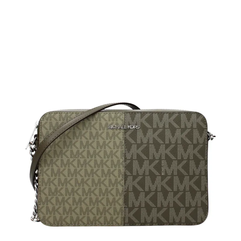 Michael Kors Green Fabric Crossbody Bag sold by Siebentaschen
