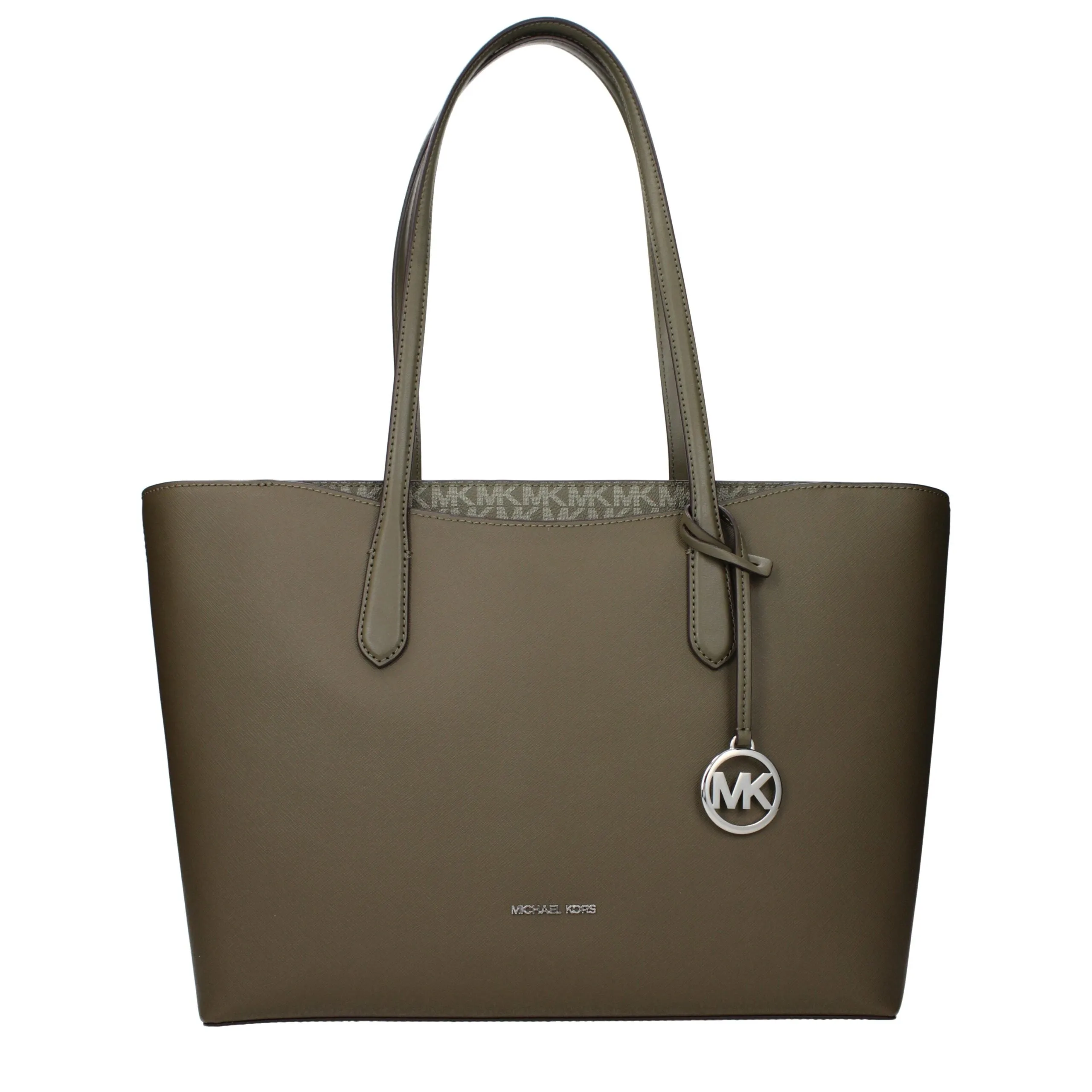 Michael Kors Green Fabric Shoulder Bag sold by Siebentaschen