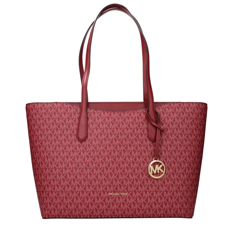 Michael Kors Red Fabric Shoulder Bag sold by Siebentaschen