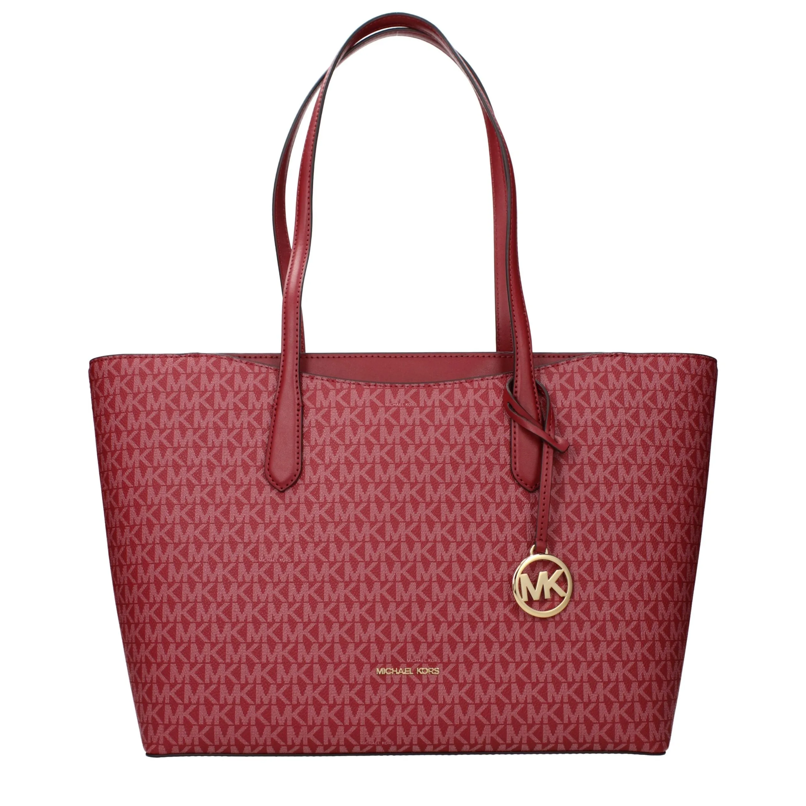 Michael Kors Red Fabric Shoulder Bag sold by Siebentaschen