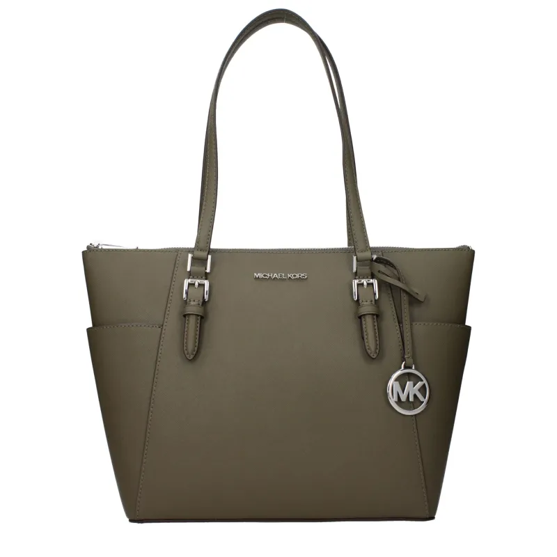 Michael Kors Green Leather Shoulder Bag sold by Siebentaschen
