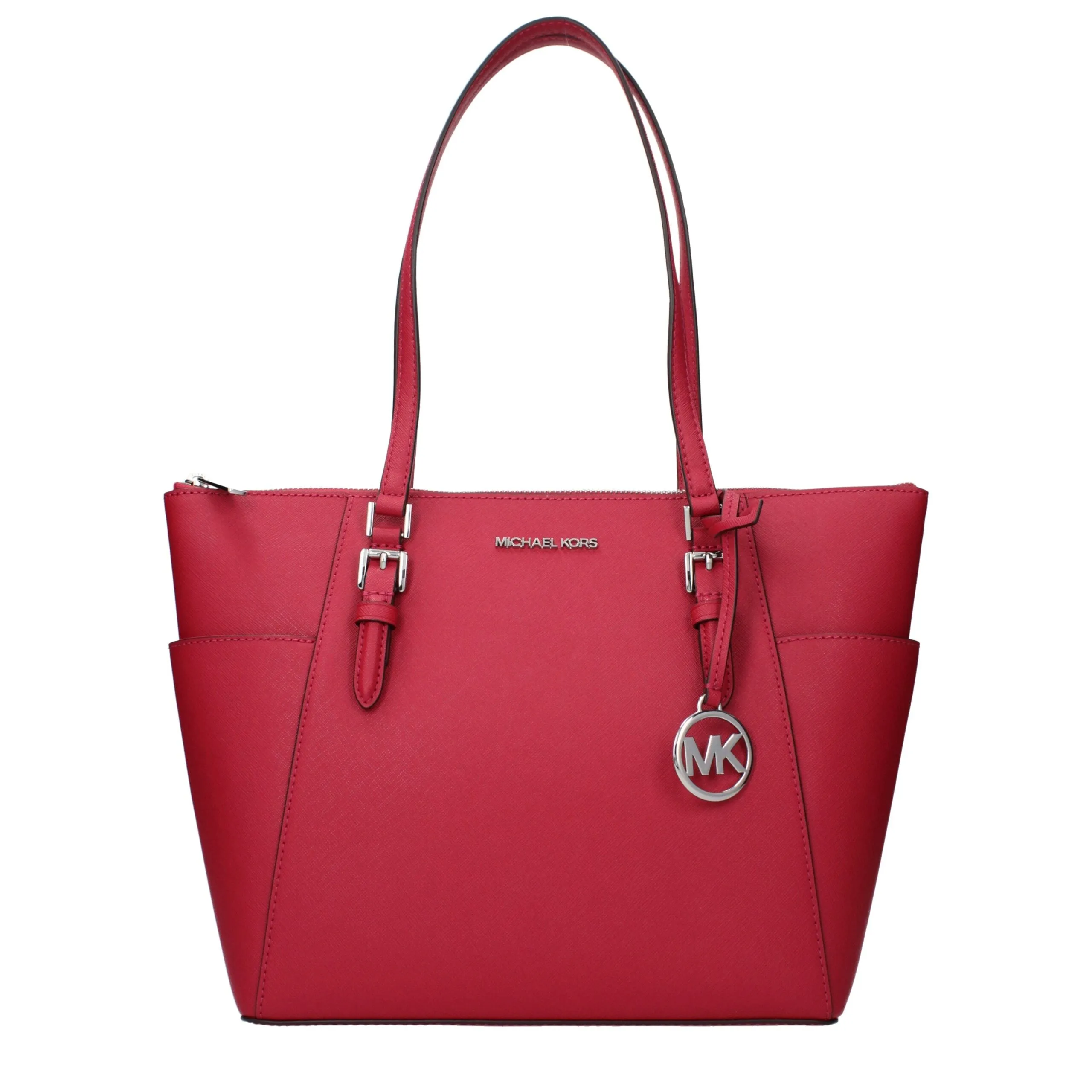 Michael Kors Red Leather Shoulder Bag sold by Siebentaschen