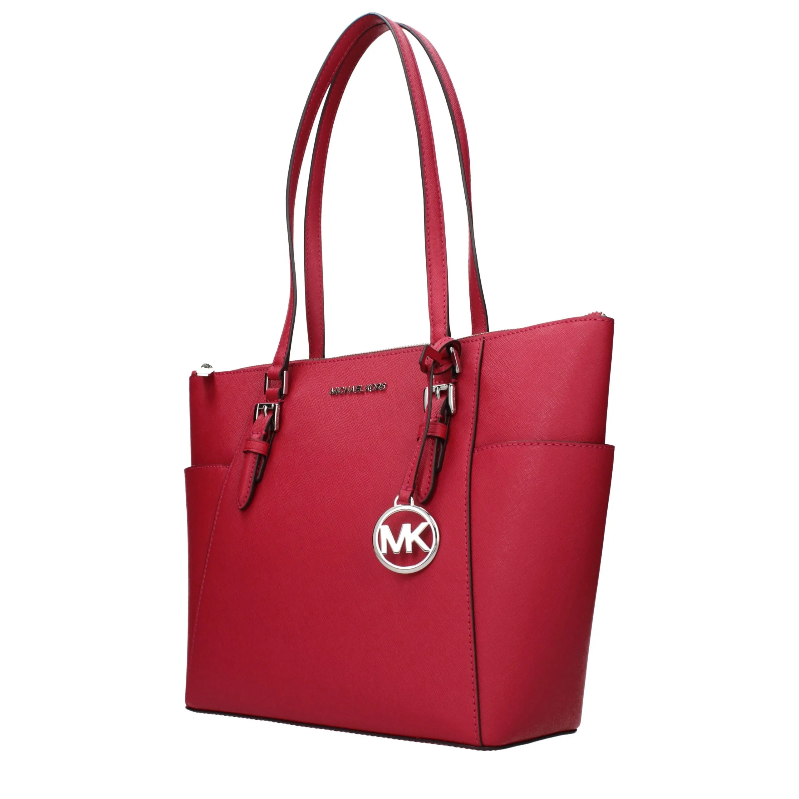 Michael Kors Red Leather Shoulder Bag sold by Siebentaschen product image thumbnail 2