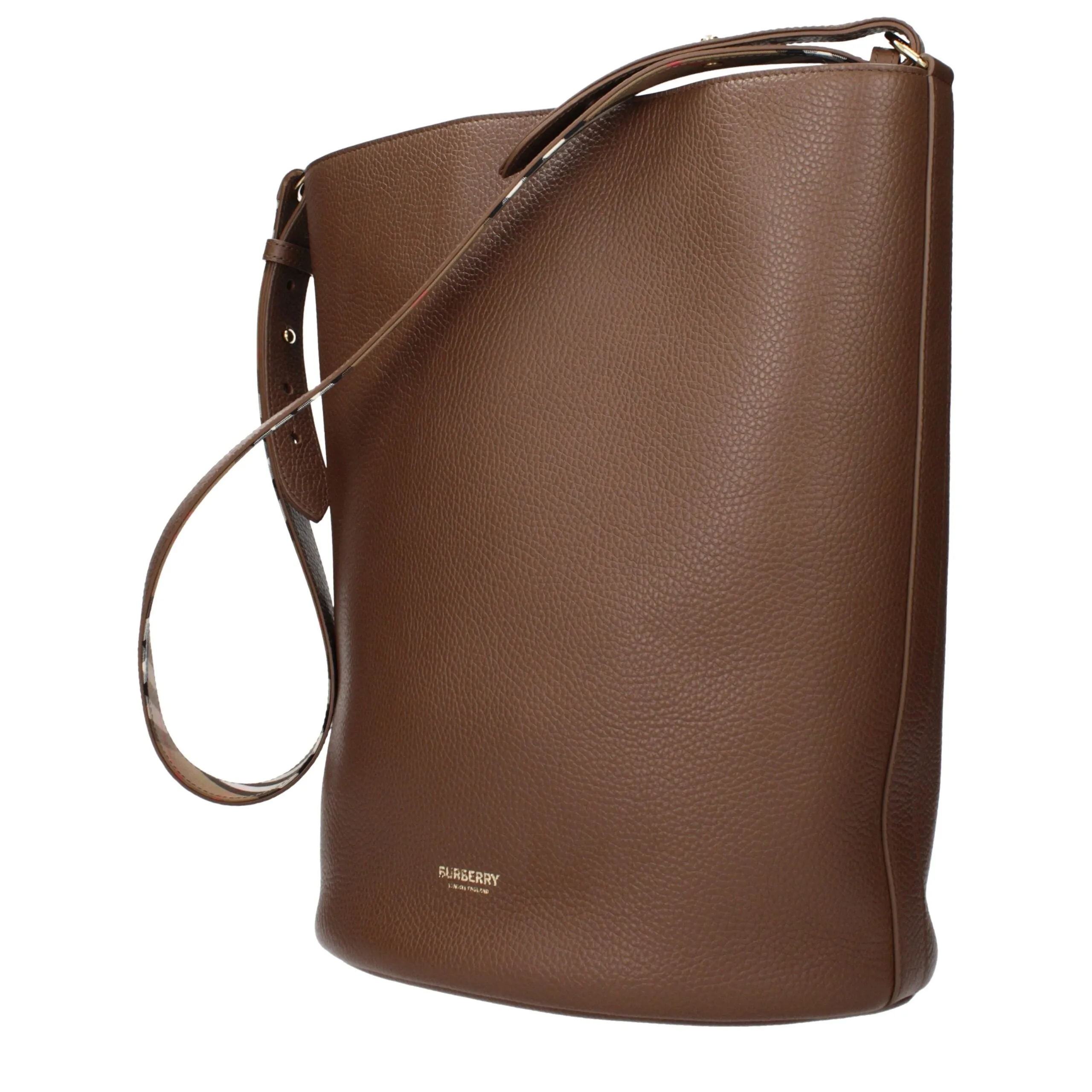 Burberry Brown Leather Handbag sold by Siebentaschen product image thumbnail 2
