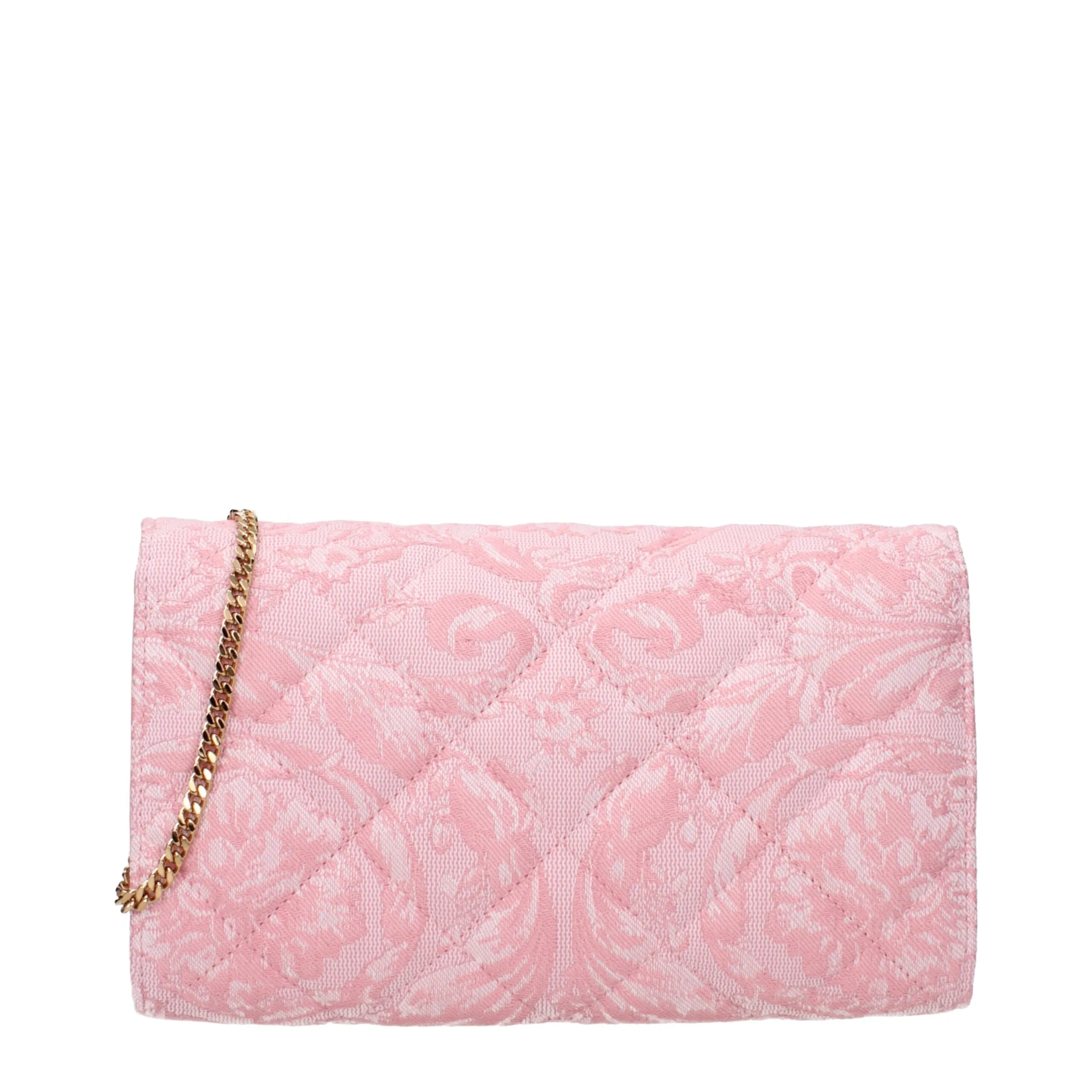 Versace Pink Fabric Clutch Bag sold by Siebentaschen product image thumbnail 3