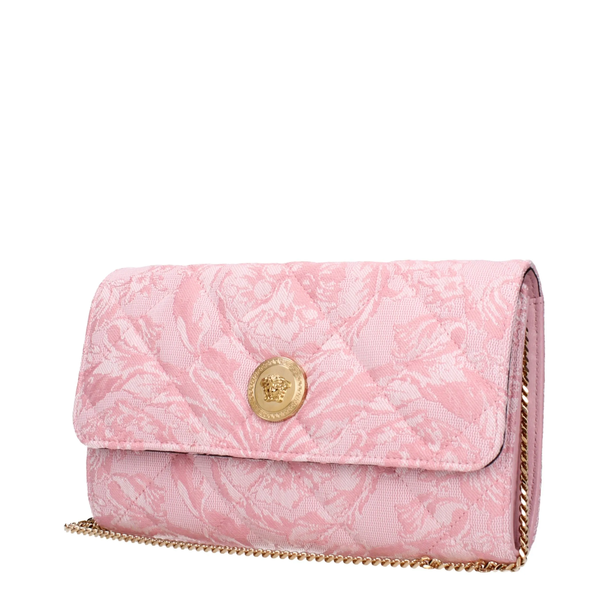 Versace Pink Fabric Clutch Bag sold by Siebentaschen product image thumbnail 2