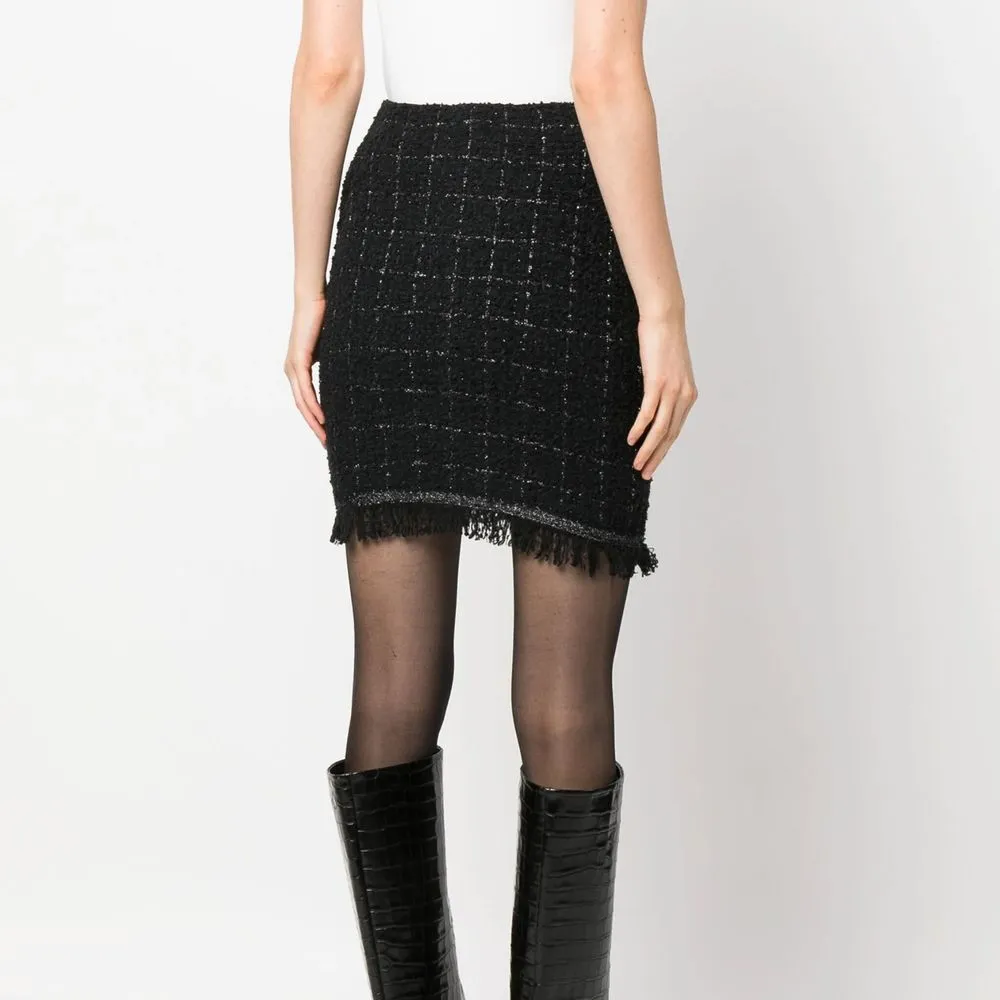 PINKO Black Polyester Skirt sold by Siebentaschen product image thumbnail 4