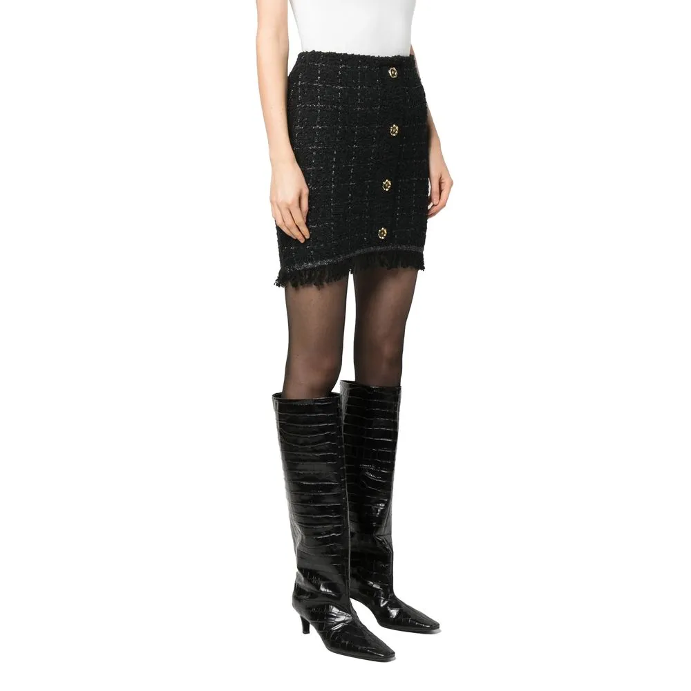 PINKO Black Polyester Skirt sold by Siebentaschen product image thumbnail 2