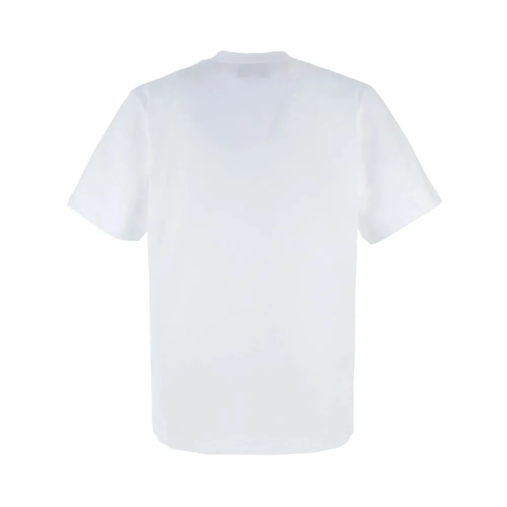 Casablanca White Cotton T-Shirt sold by Siebentaschen product image thumbnail 2