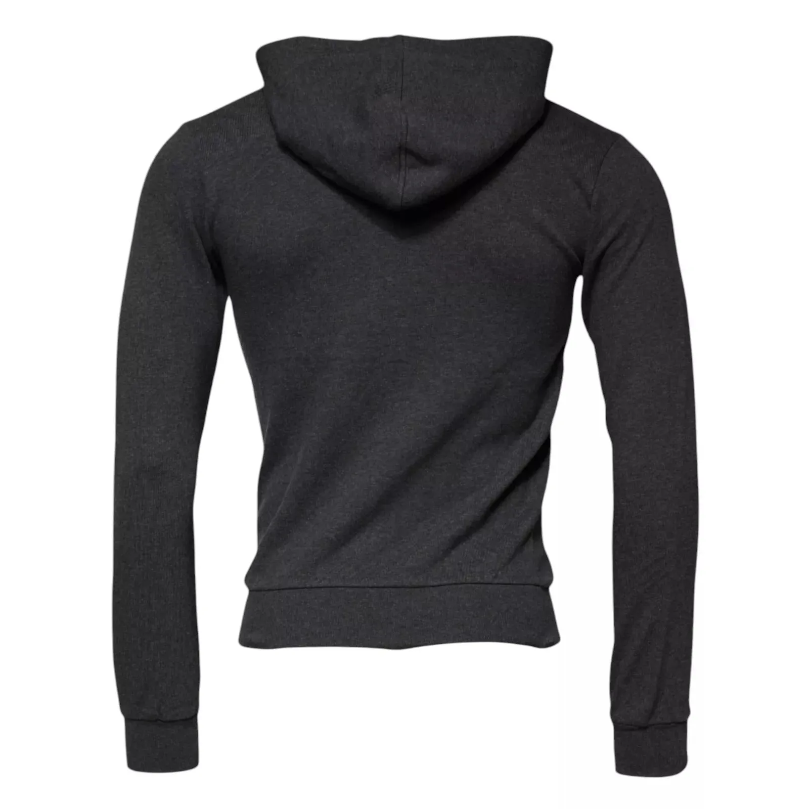 Dolce & Gabbana Gray Logo Full Zip Hooded Sweatshirt Sweater sold by Siebentaschen product image thumbnail 2