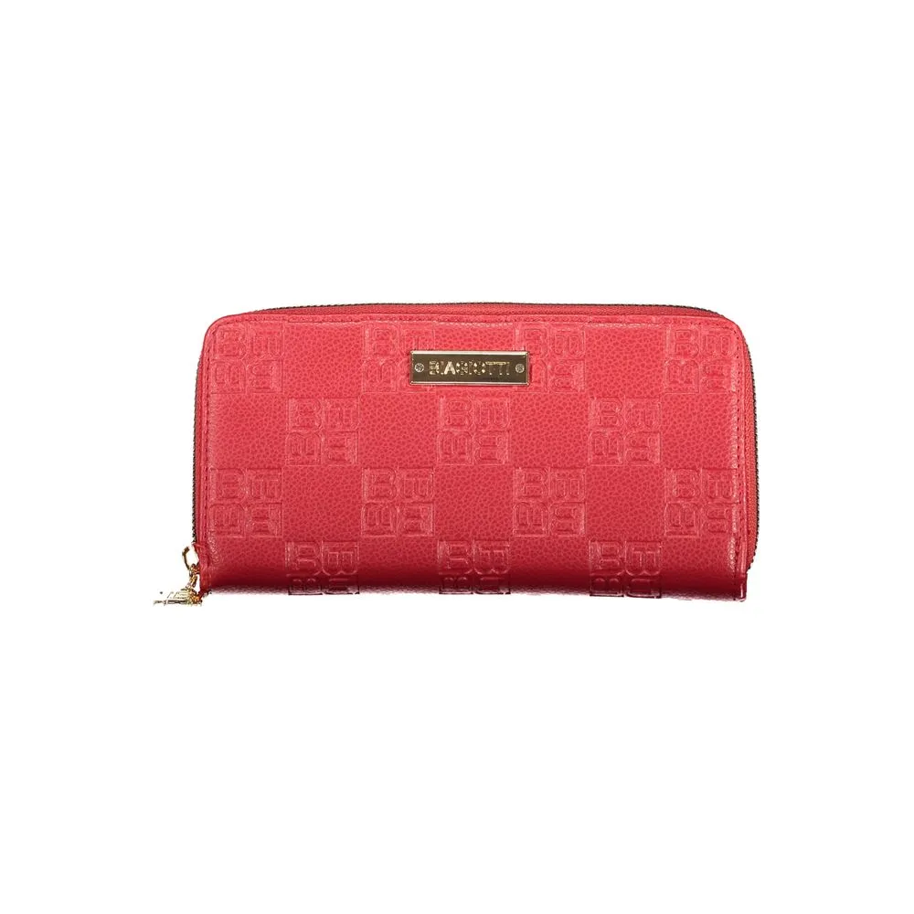 Laura Biagiotti Red Polyethylene Women Wallet sold by Siebentaschen