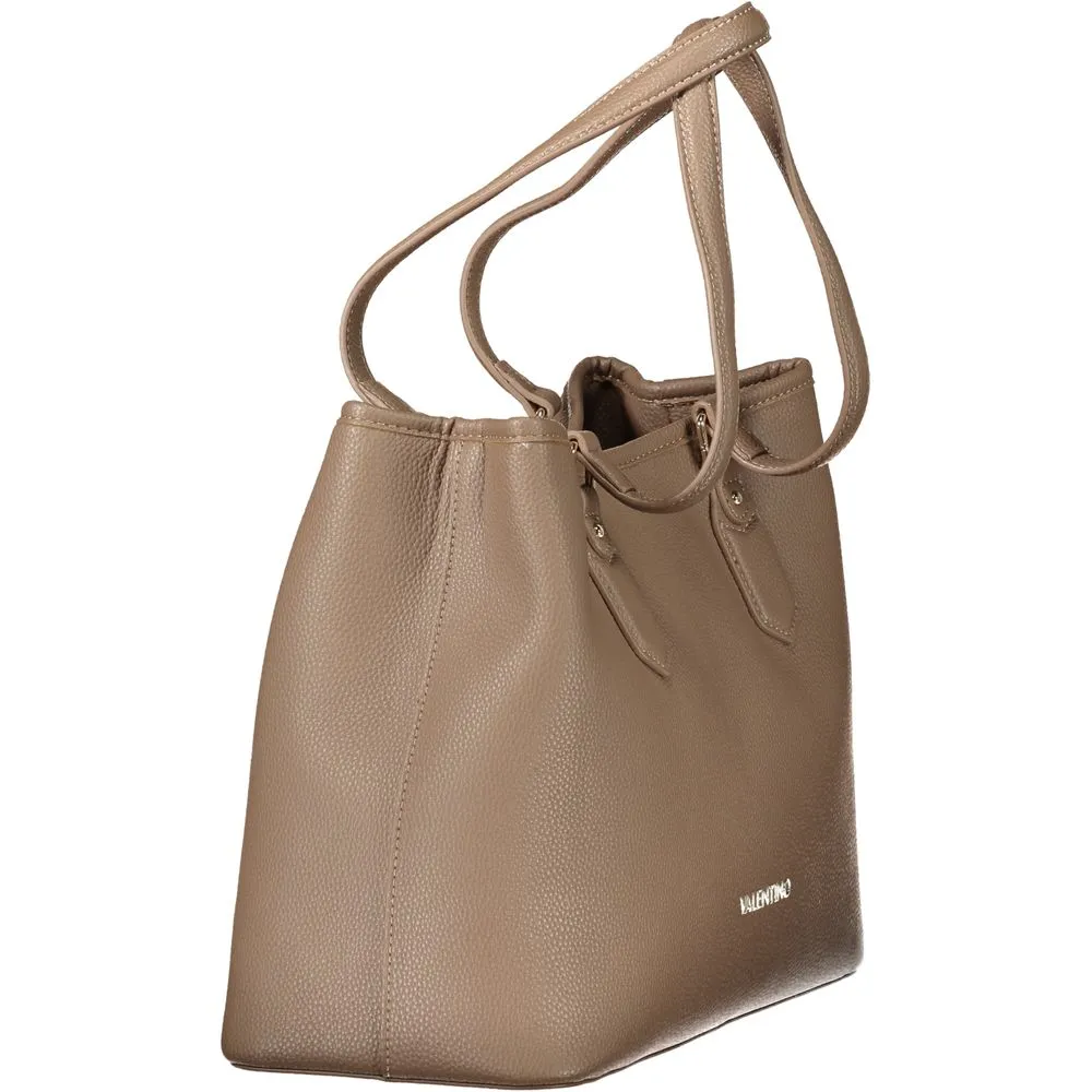 Mario Valentino Brown Polyethylene Women Handbag sold by Siebentaschen product image thumbnail 3