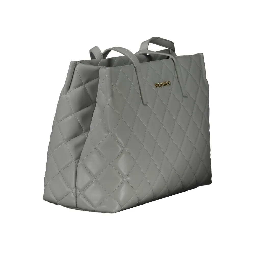 Mario Valentino Gray Polyethylene Handbag sold by Siebentaschen product image thumbnail 3