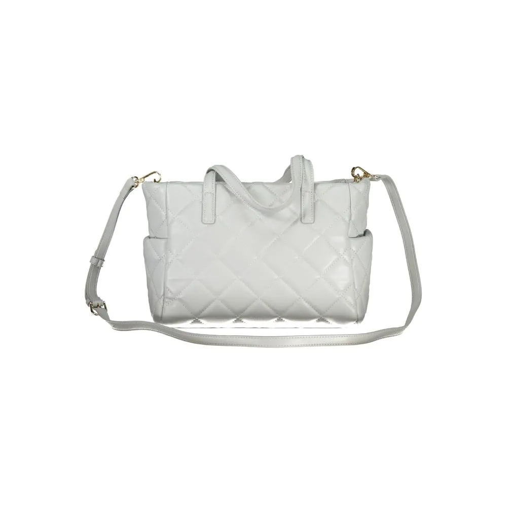 Mario Valentino Gray Polyethylene Handbag sold by Siebentaschen product image thumbnail 2