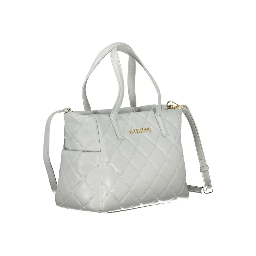 Mario Valentino Gray Polyethylene Handbag sold by Siebentaschen product image thumbnail 3