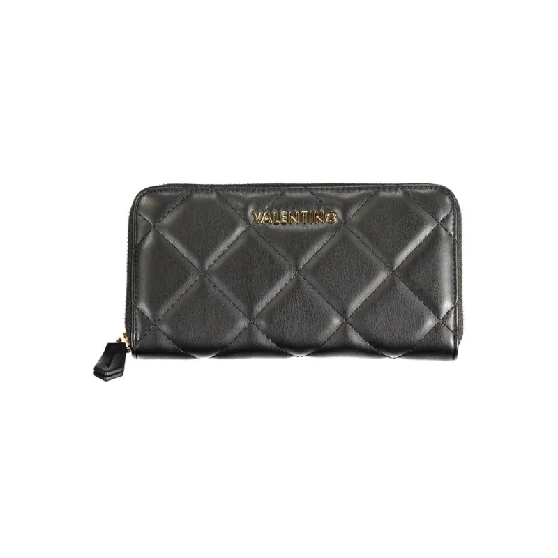 Mario Valentino Black Polyethylene Wallet sold by Siebentaschen