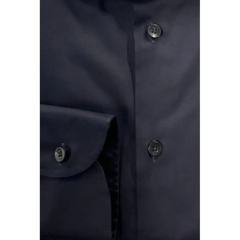 Baldinini Trend Black Cotton Shirt sold by Siebentaschen product image thumbnail 4