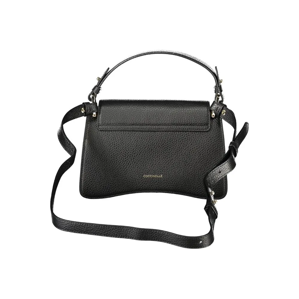 Coccinelle Black Leather Handbag sold by Siebentaschen product image thumbnail 2