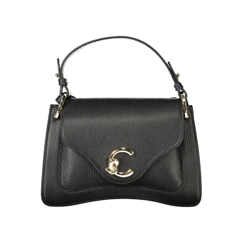 Coccinelle Black Leather Handbag sold by Siebentaschen