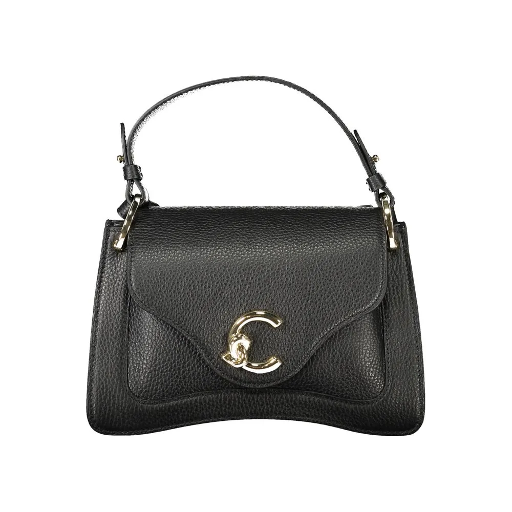 Coccinelle Black Leather Handbag sold by Siebentaschen
