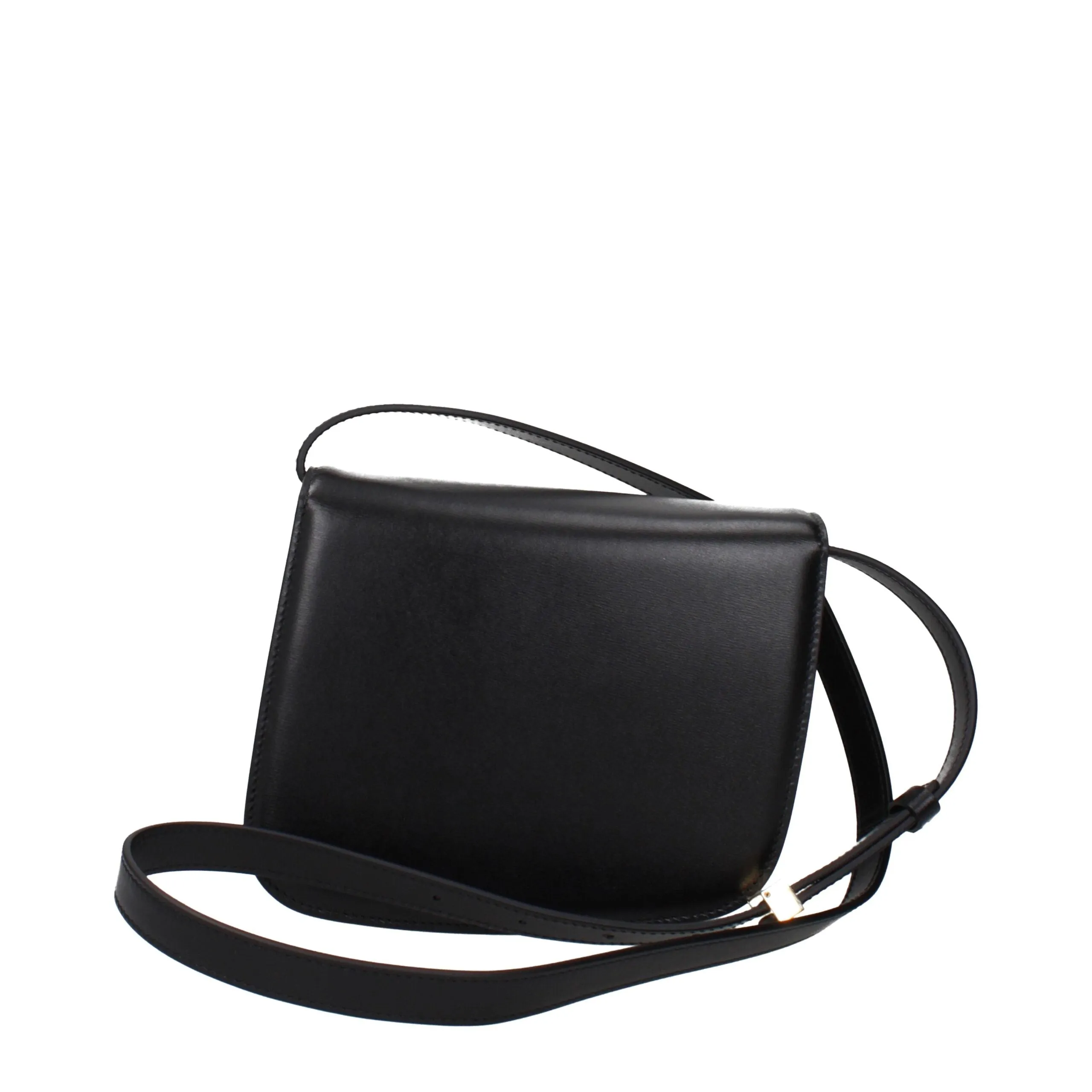 Salvatore Ferragamo Black Leather Crossbody Bag sold by Siebentaschen product image thumbnail 3